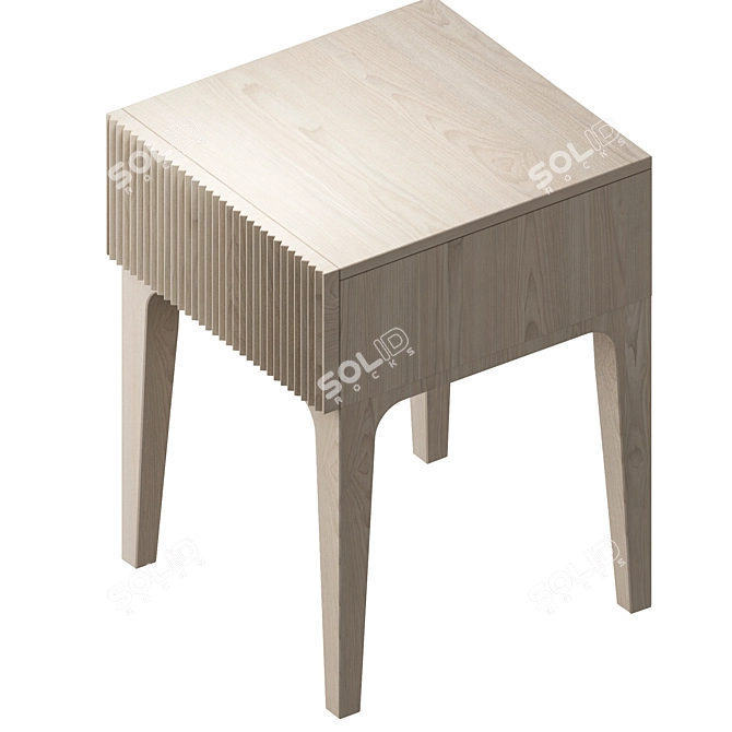 Osobica Bedside Table 40x40x55 3D model image 2