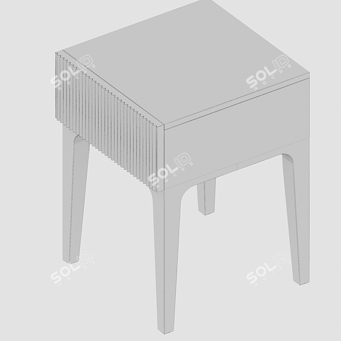 Osobica Bedside Table 40x40x55 3D model image 3