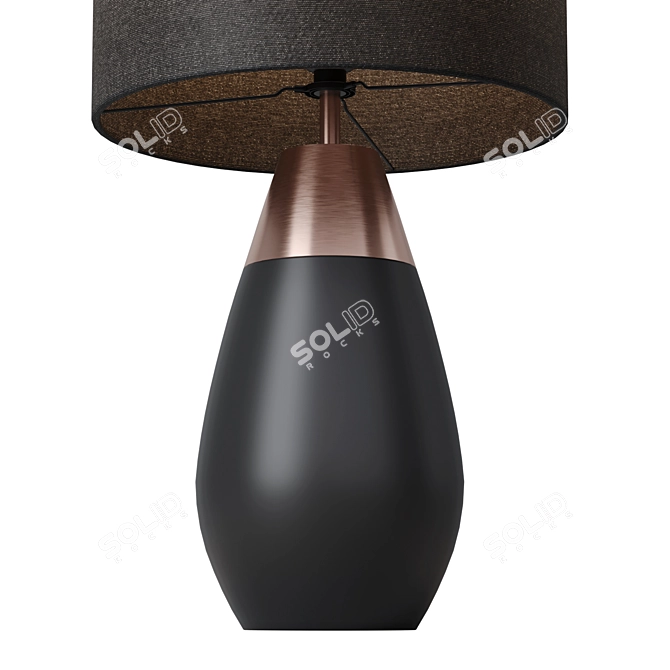 Sleek Touch Table Lighting Solution 3D model image 2