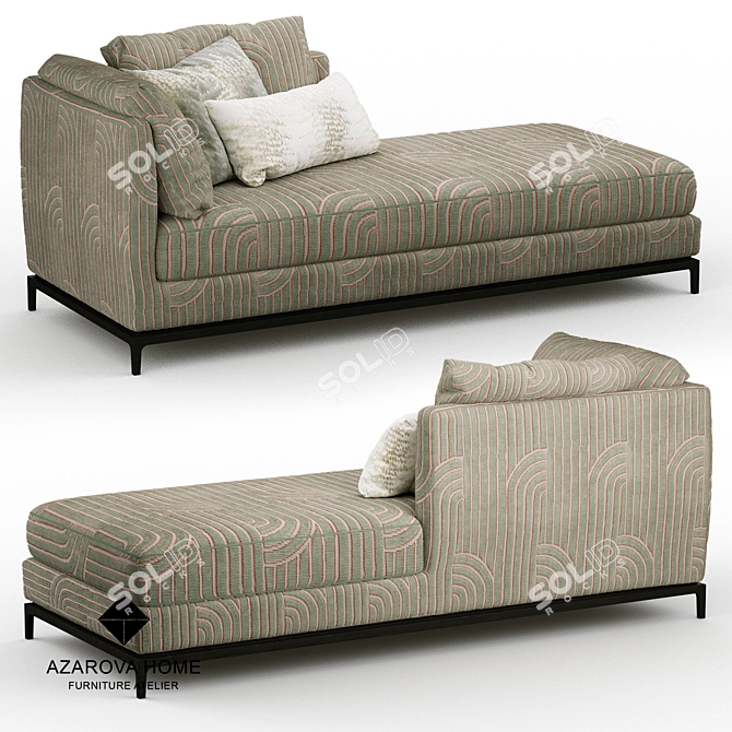 Azarova Home Carlton Sofa 3D model image 6