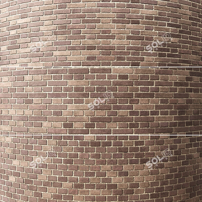 Seamless Brick Texture Pack 3D model image 4