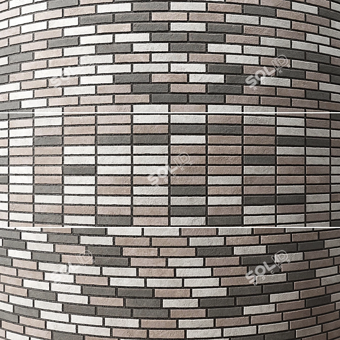 Seamless Brick Texture Pack 3D model image 3