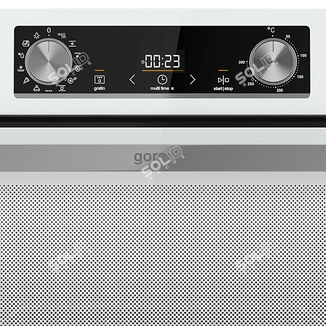 Gorenje Built-In Oven 3D Model 3D model image 3