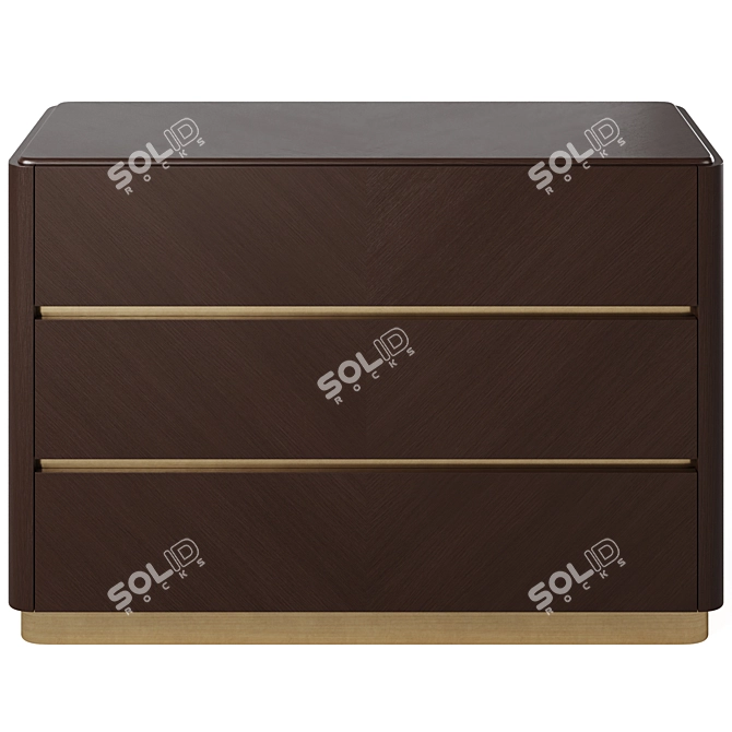  Sleek Sloane Dresser by Hamilton Conte 3D model image 2