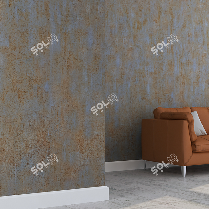 Seamless High-Detail Metal Texture 3D model image 3