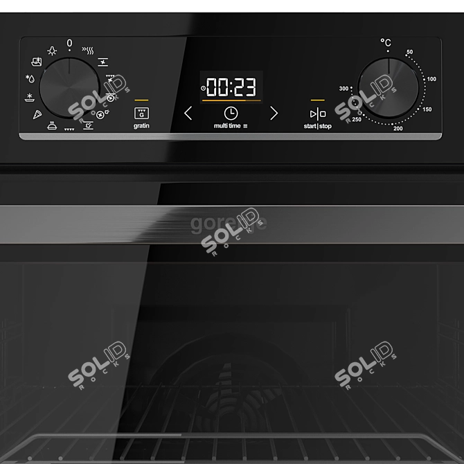 Gorenje BOS6737E06B Built-In Oven Model 3D model image 3