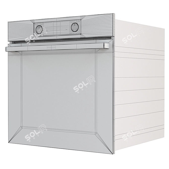 Gorenje BOS6737E06B Built-In Oven Model 3D model image 7