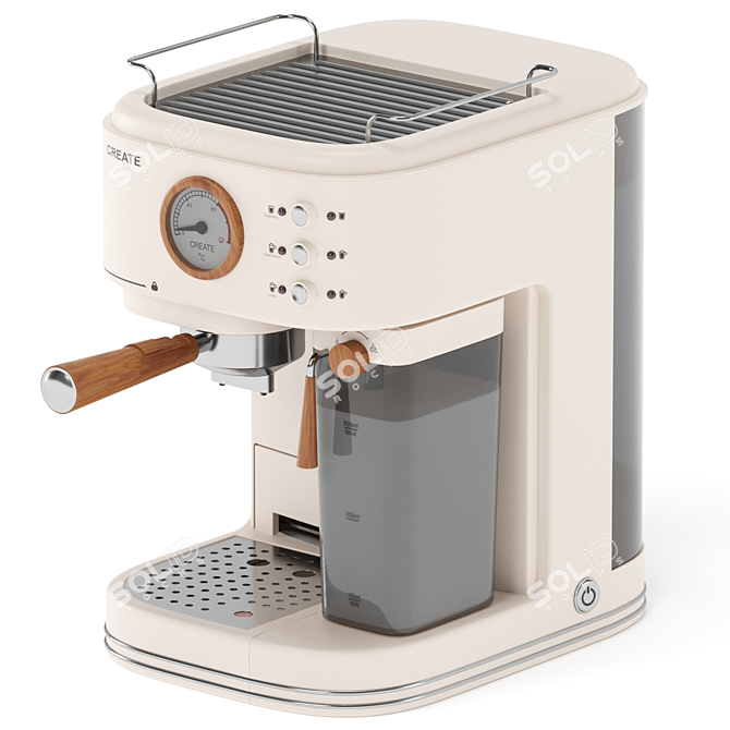 Thera Matt Pro Espresso Machine 3D model image 2