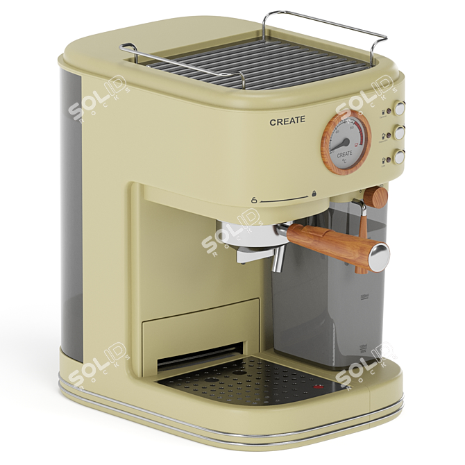 Thera Matt Pro Espresso Machine 3D model image 3