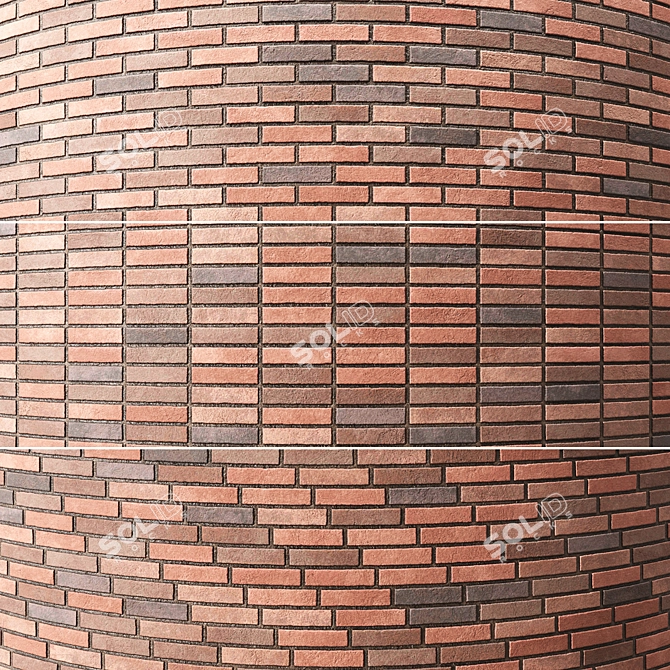 Seamless Brick Texture Pack 3D model image 3