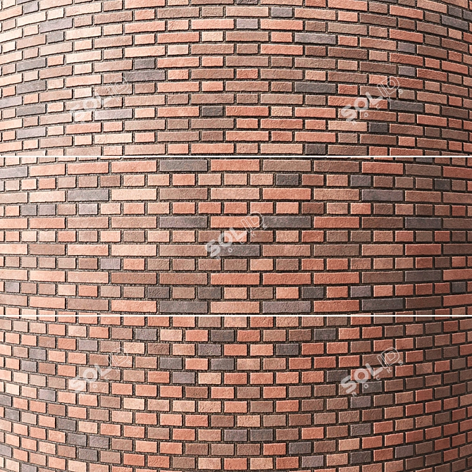 Seamless Brick Texture Pack 3D model image 4