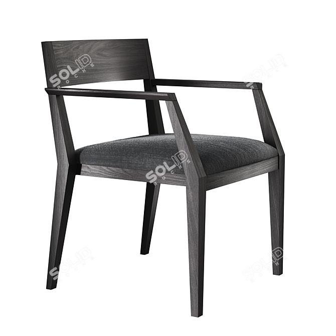 Modern Minimalist Chair Jolly by Giellesse 3D model image 1