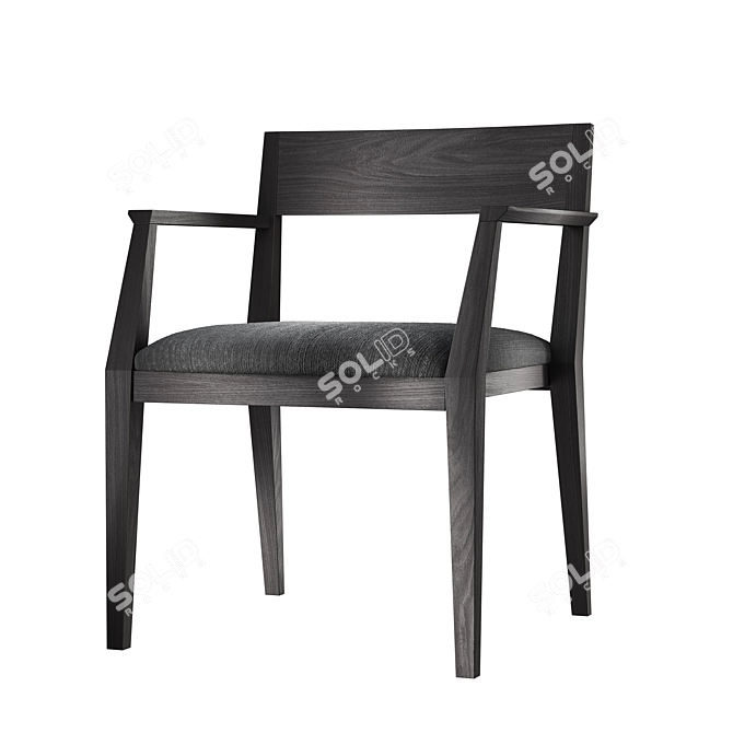 Modern Minimalist Chair Jolly by Giellesse 3D model image 3