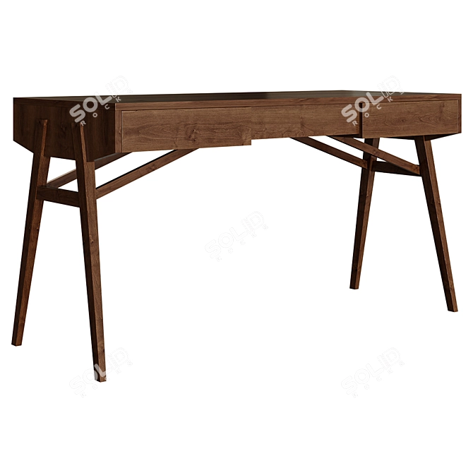 Atkin and Thyme Writing Desk 3D model image 1