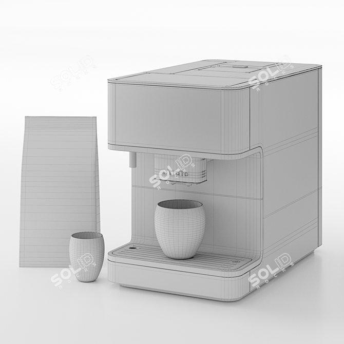 Miele Coffee Machine 3D Model 3D model image 5