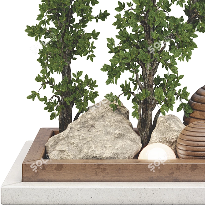 Fruitful Apple Tree Collection 115 3D model image 2