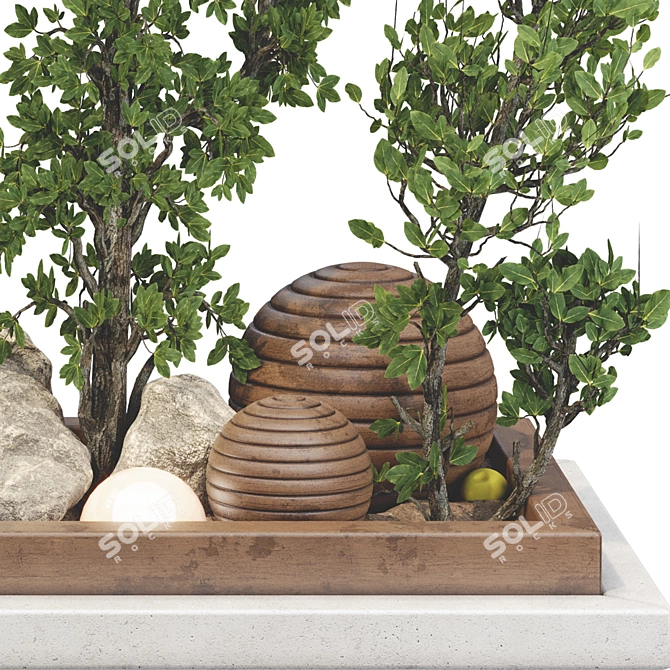 Fruitful Apple Tree Collection 115 3D model image 3