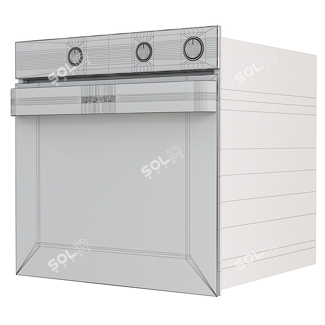 Gorenje BSA6737ORAB Built-In Oven 3D model image 3