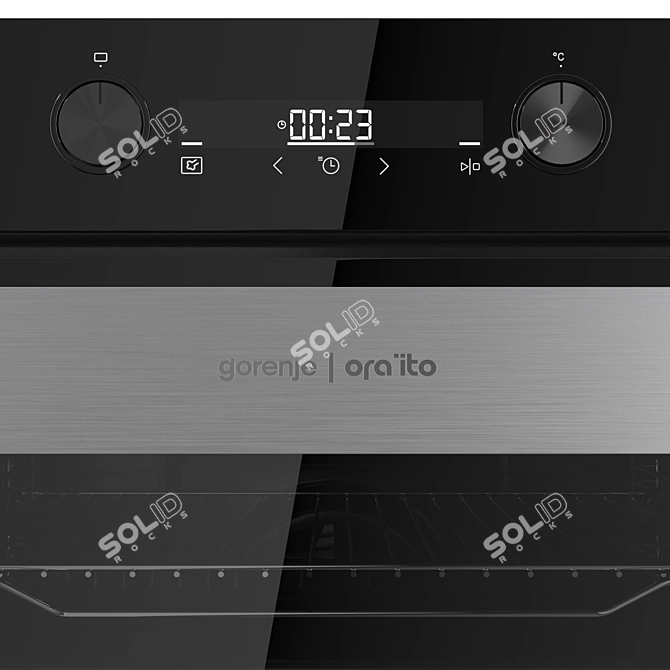 Gorenje BSA6737ORAB Built-In Oven 3D model image 4