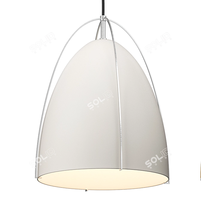 Modern Bentlee Pendant Light 3D model image 3