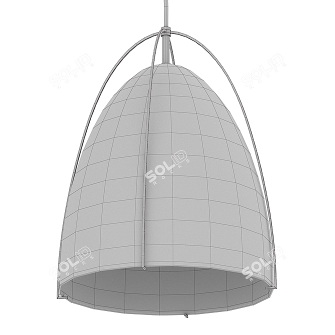 Modern Bentlee Pendant Light 3D model image 6