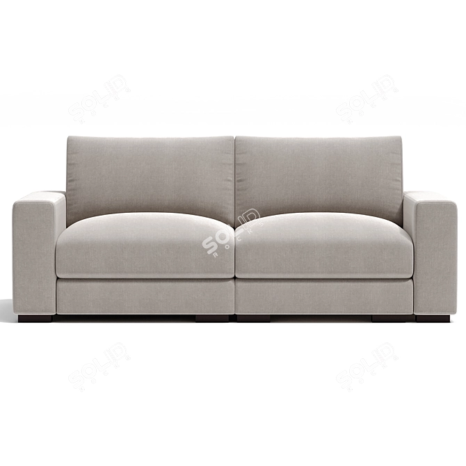 Modern Comfort Deep Air Sofa 3D model image 2