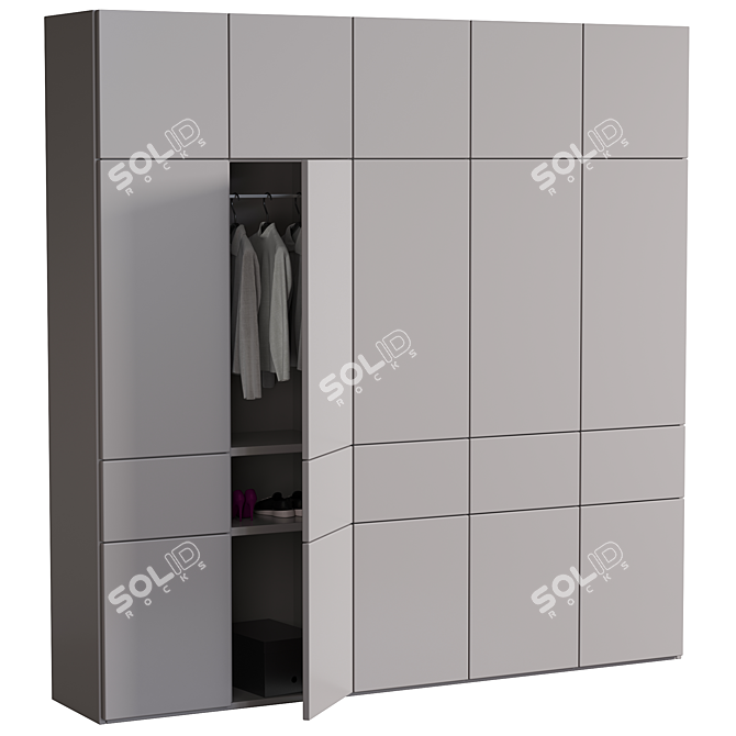  Modern Furniture Set Composition 21 3D model image 2