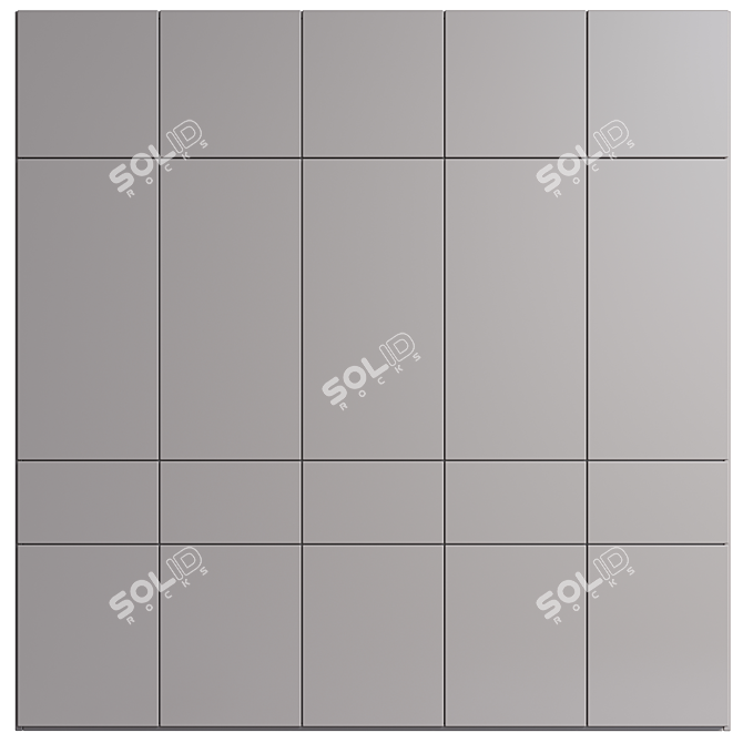  Modern Furniture Set Composition 21 3D model image 4