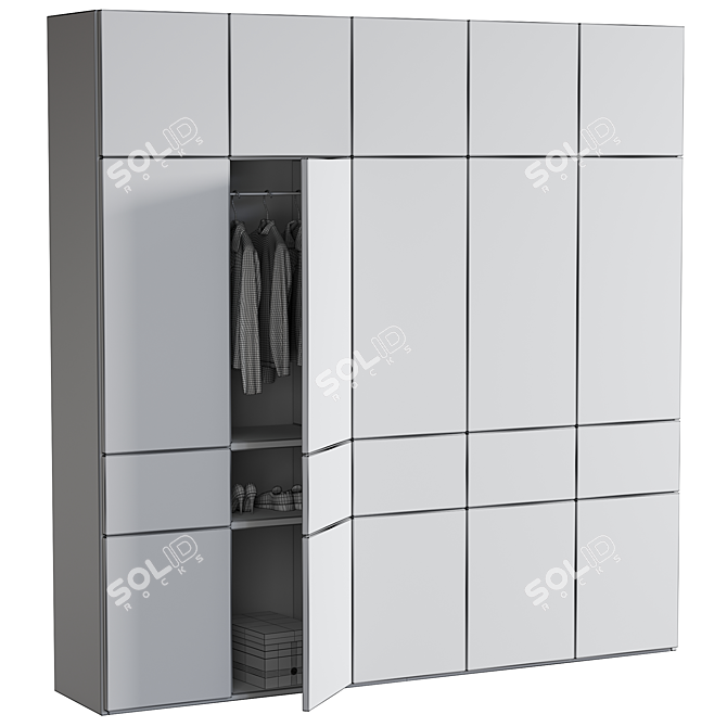  Modern Furniture Set Composition 21 3D model image 5