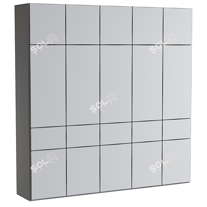  Modern Furniture Set Composition 21 3D model image 6