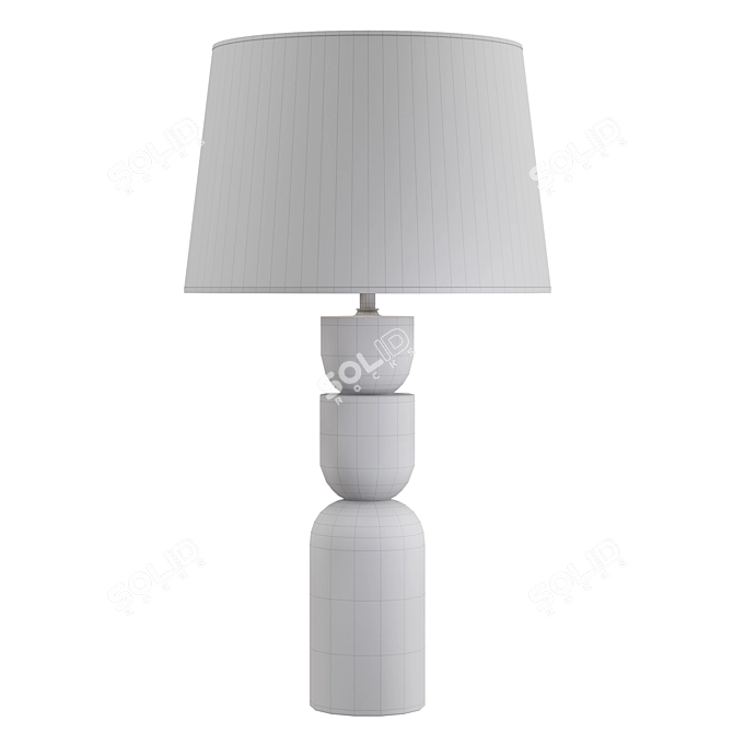 Arteriors Tasha Table Lamp 3D model image 2