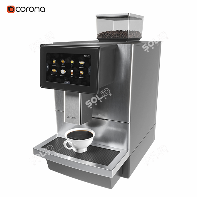 Professional Coffee Machine Dr. Coffee 3D model image 1