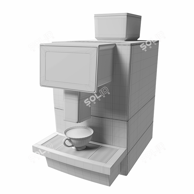 Professional Coffee Machine Dr. Coffee 3D model image 5