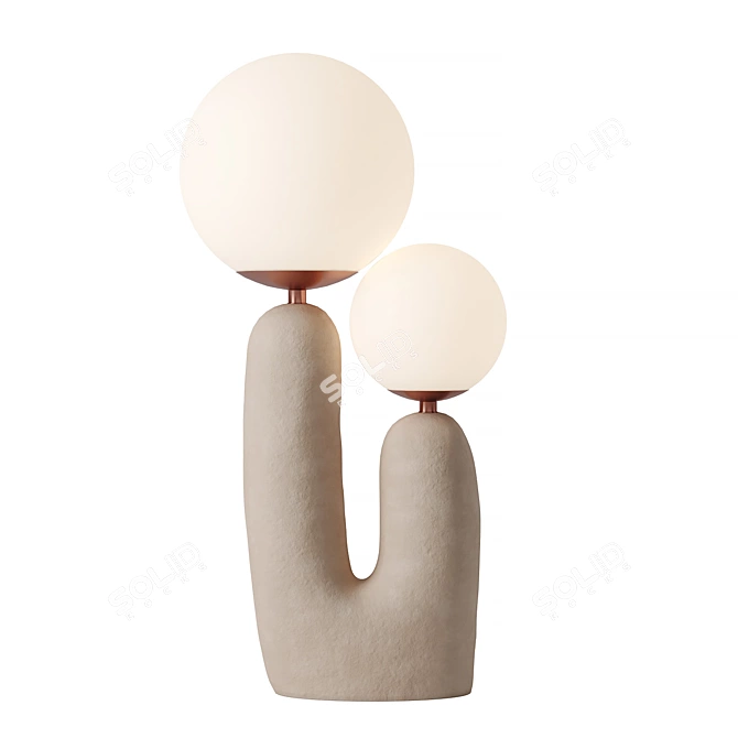 First Hand Oo Lamp - Modern 3D model image 1