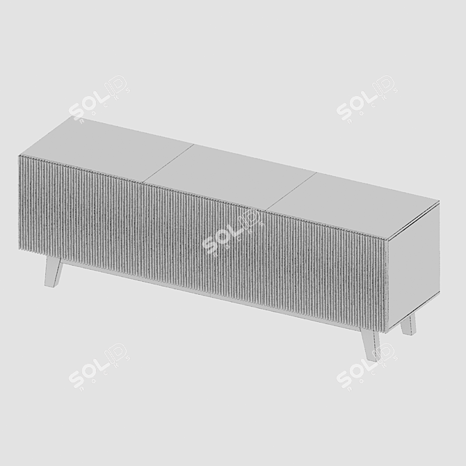 Modern 160х40х55 Coffee Table 3D model image 3