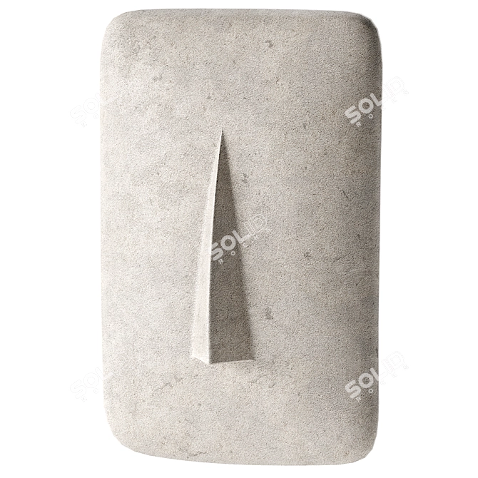 Modern Geometric Wall Art Set 3D model image 4