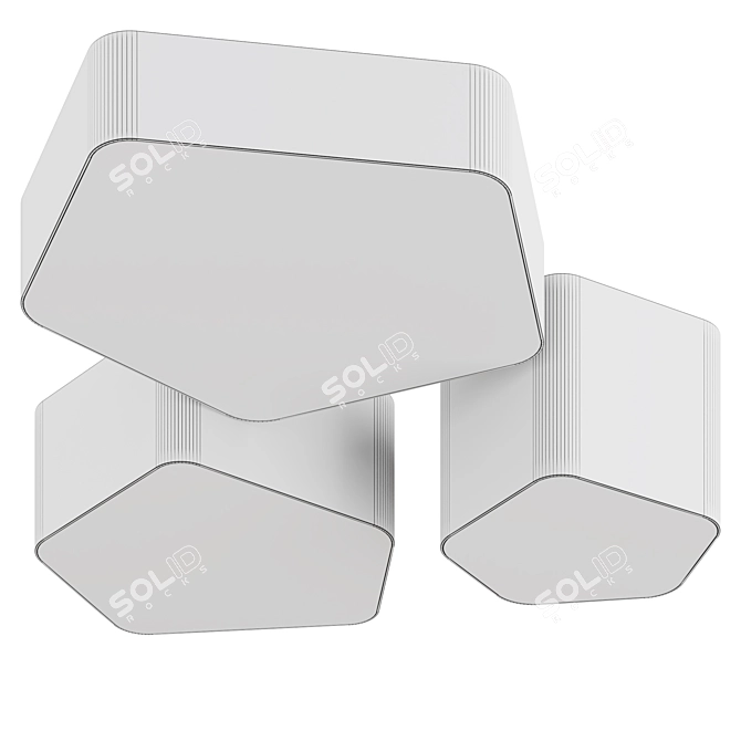 Henge BAT Ceiling Light 3D model image 3