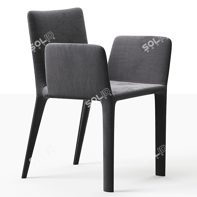 Modern Minimalist JOKO Kristalia Chair 3D model image 1