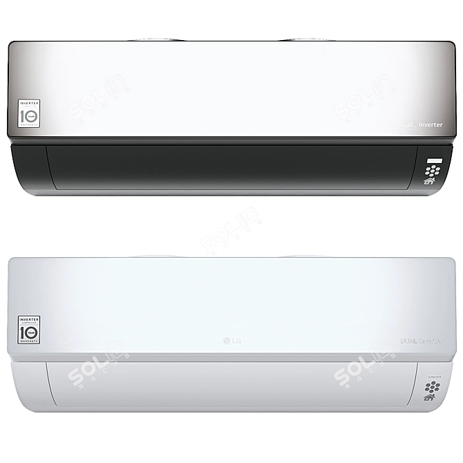 LG ARTCOOL Mirror Air Conditioner 3D model image 2