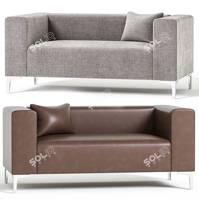 Nik_Braun 2014 Sofa Model 3D model image 1