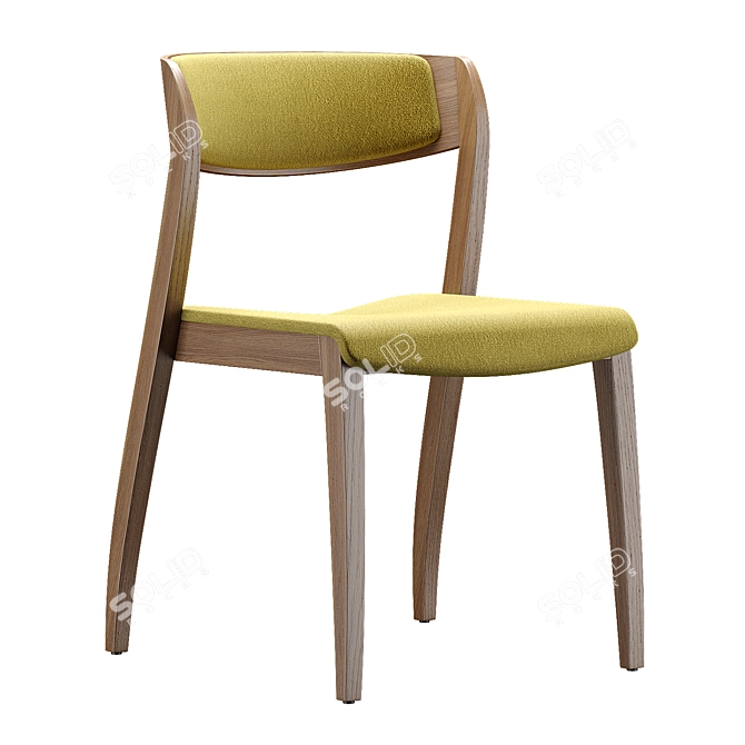 Sophisticated Frida Chair Design 3D model image 3