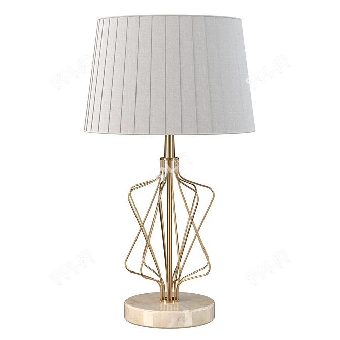 Modern Table Lamp Arte Lamp Fire 3D model image 1