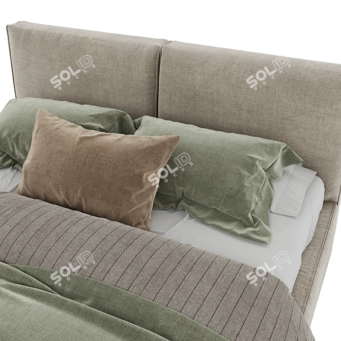 Verona Sophie Decor Bed 3D model image 5