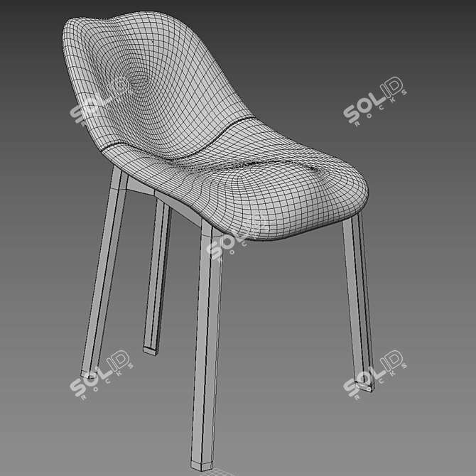  Ugo Cacciatori Voltage Chair 3D model image 4