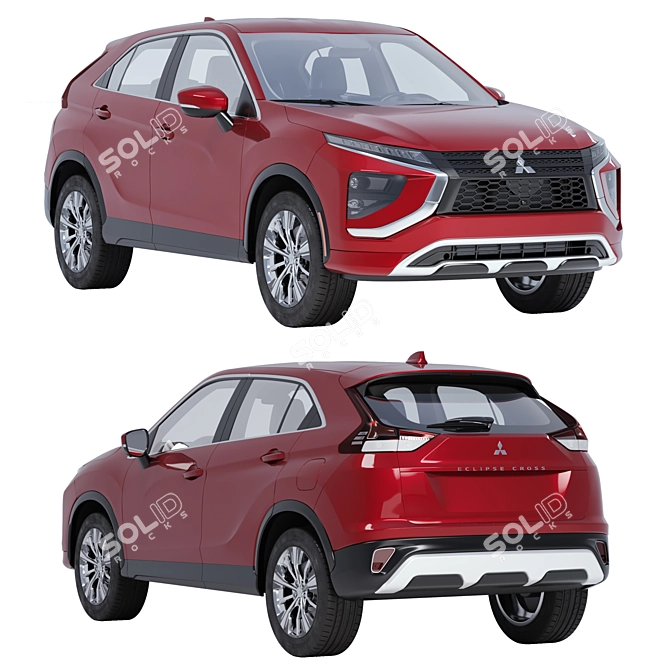 Mitsubishi Eclipse Cross Model Archive 3D model image 1