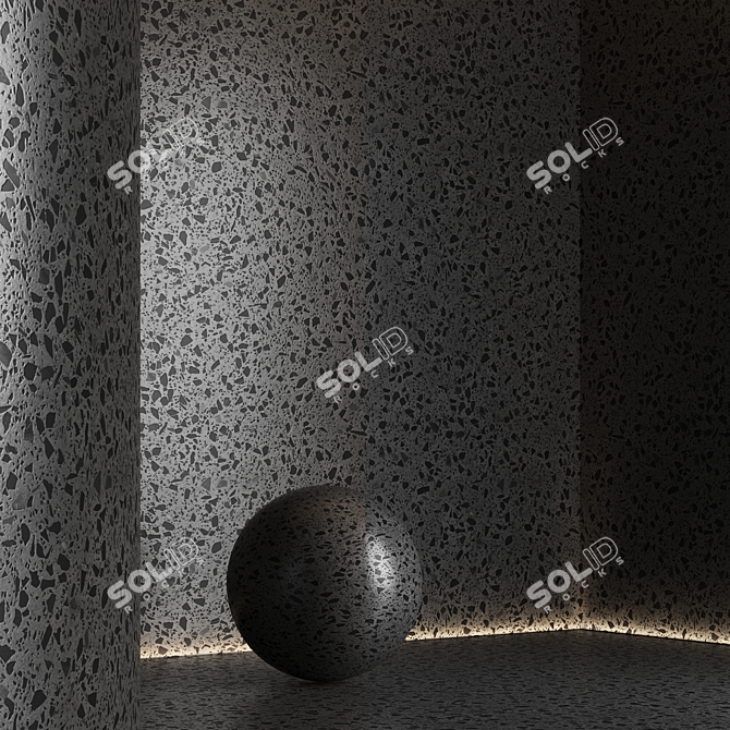 Terrazzo Seamless Marble Texture 11 3D model image 6