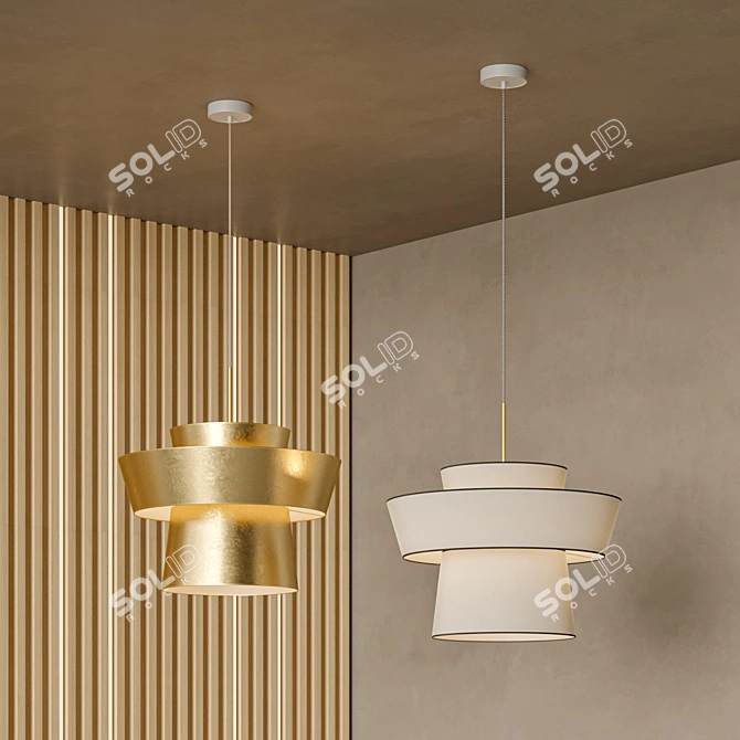 Contemporary Pendant Lamp Lighting 3D model image 2