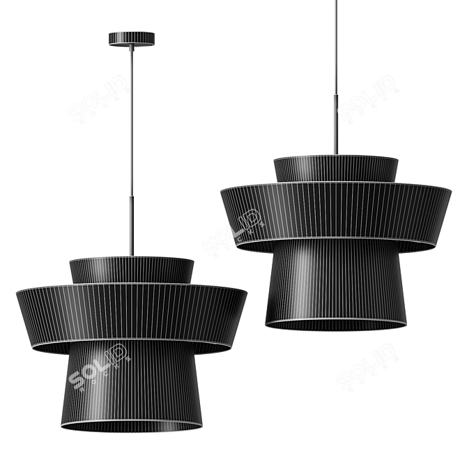 Contemporary Pendant Lamp Lighting 3D model image 3