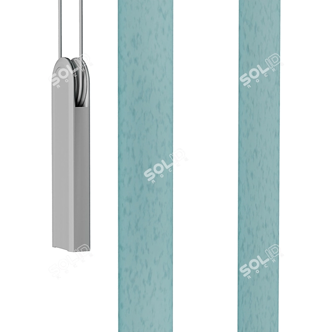 Model Roller Blinds for 3D 3D model image 3