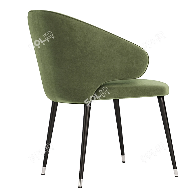 Versatile Eichholtz Volante Dining Chair 3D model image 6